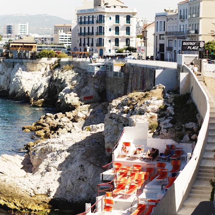 Entertainment zone at night in Switzerland